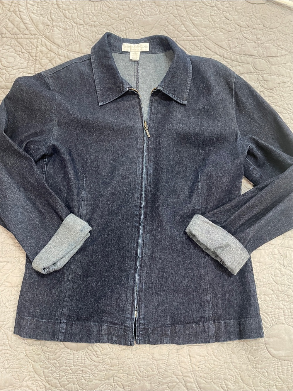 Vintage Petite Sophisticate Denim Jacket 8P